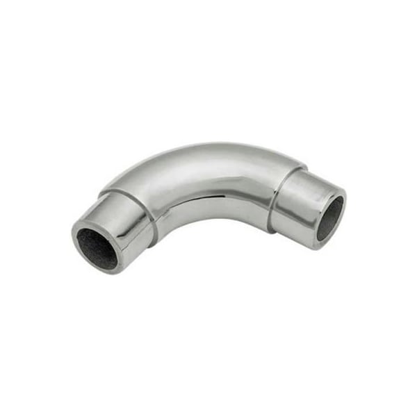 Lavi Industries Lavi Industries, Flush Elbow Fitting, Radius, for 1" Tubing, Polished Stainless Steel 40-731/1 - main